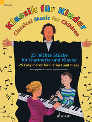 cover Classical Music for Children Clarinet and Piano cover